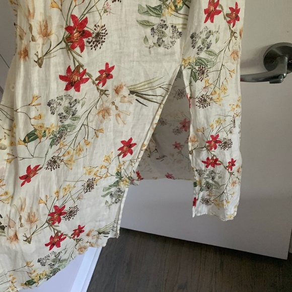 Simons Contemporaine long linen shirt - Picture 4 of 9